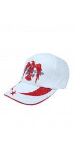 Türk Yıldızları Ay Yıldız Beyaz Çocuk Şapka