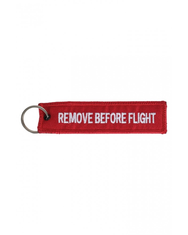 Türk Yıldızları Uçaklı Remove Before Flight Kare Anahtarlık