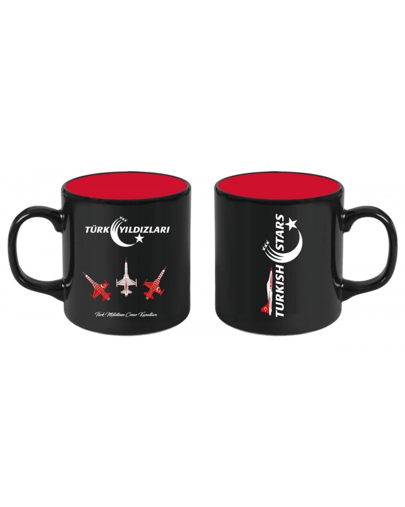 Türk Yıldızları Siyah Uçaklı Kupa Türk Yıldızları Siyah Uçaklı Kupa