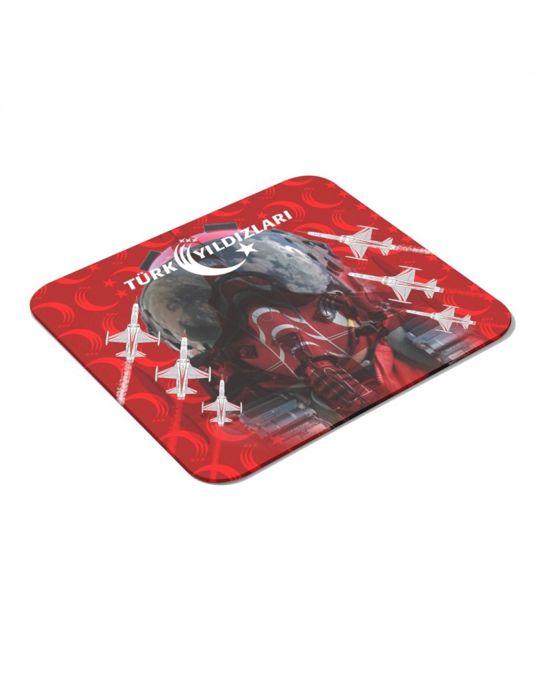 TÜRK YILDIZLARI KIRMIZI KASKLI MOUSE PAD