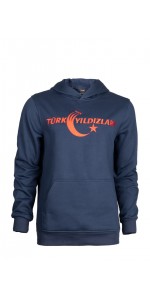 Lacivert Kapüşonlu Sweatshirt