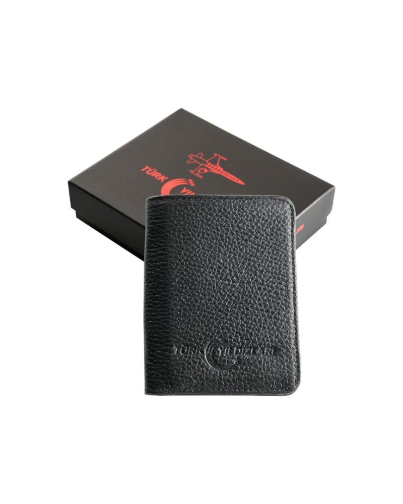 TÜRK YILDIZLARI SİYAH CÜZDAN