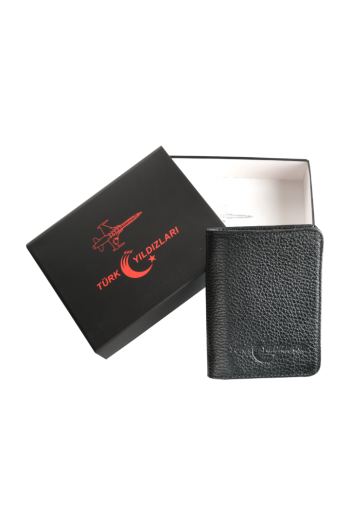 TÜRK YILDIZLARI SİYAH CÜZDAN