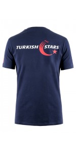 TÜRK YILDIZLARI ÖN KESİŞİM LACİVERT TİŞÖRT