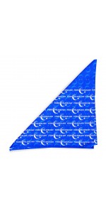 TÜRK YILDIZLARI MAVİ ÜÇGEN BANDANA