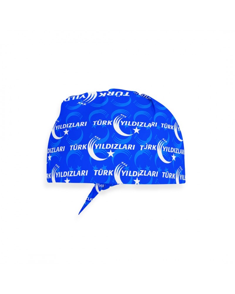 TÜRK YILDIZLARI MAVİ ÜÇGEN BANDANA