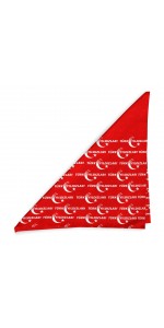 TÜRK YILDIZLARI KIRMIZI ÜÇGEN BANDANA