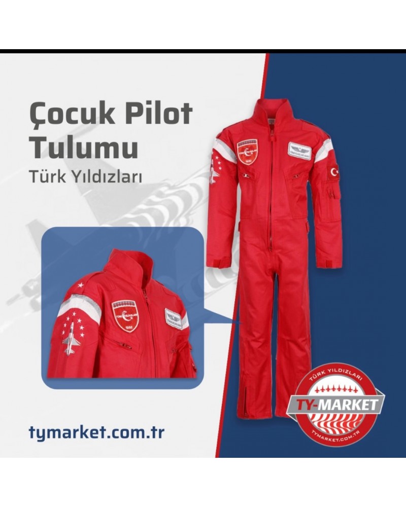 Türkyıldızları Çocuk Pilot Tulumu