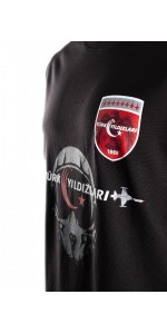 TÜRK YILDIZLARI KASKLI SİYAH ÇOCUK TİŞÖRT