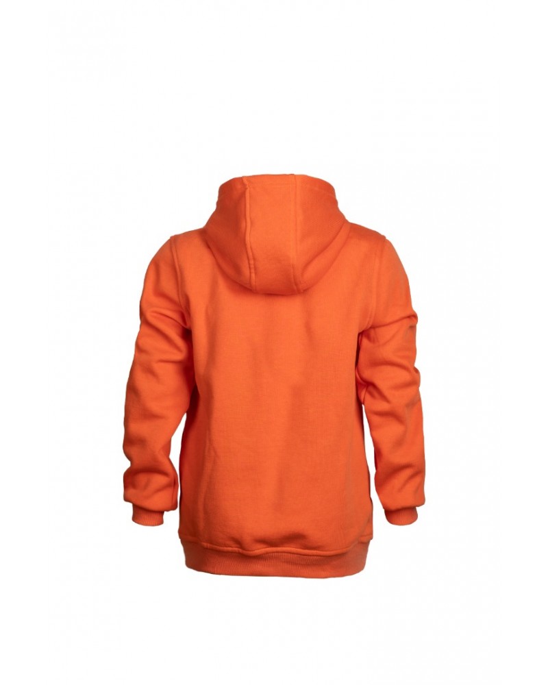Turuncu Kapüşonlu Sweatshirt