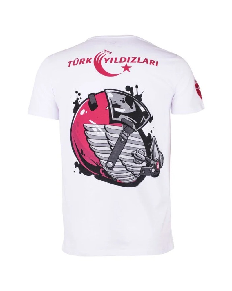 TÜRK YILDIZLARI KASKLI TİŞÖRT