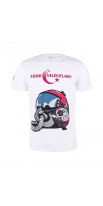 TÜRK YILDIZLARI KASKLI TİŞÖRT