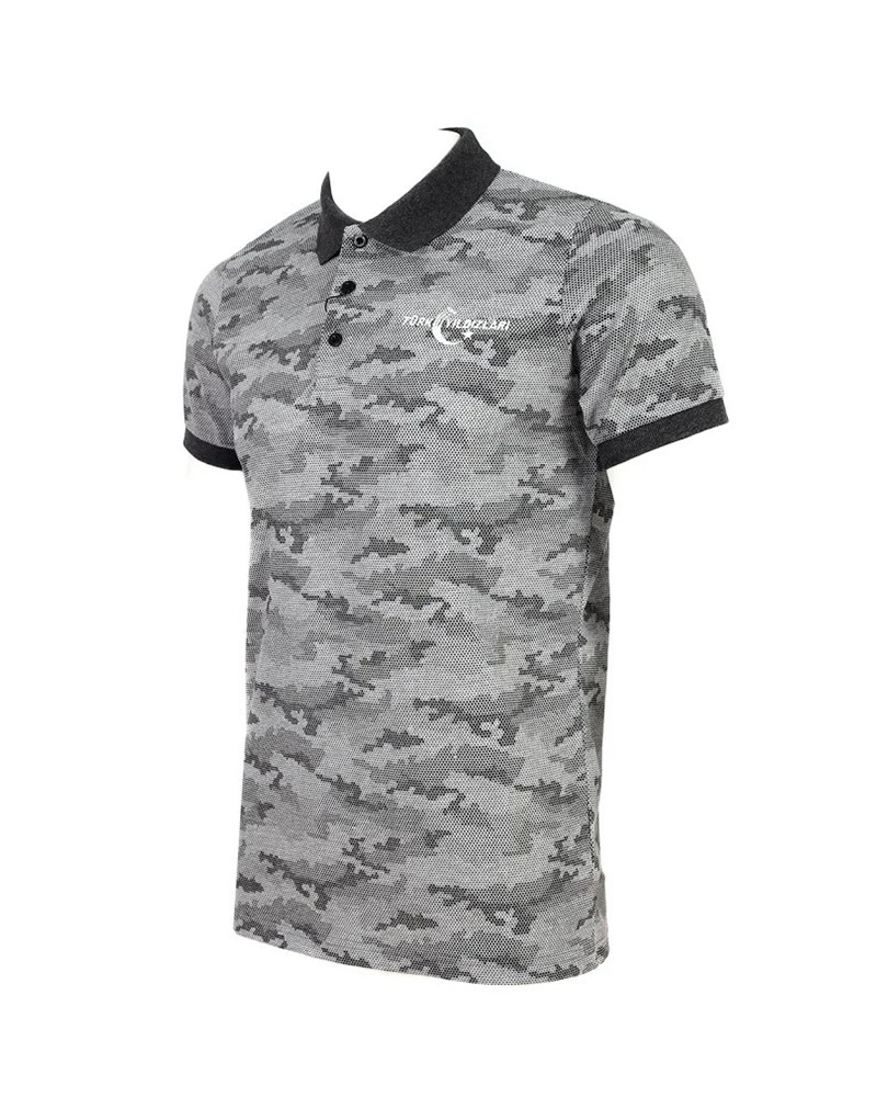 Türk Yıldızları Polo Yaka Kamuflaj Tişört