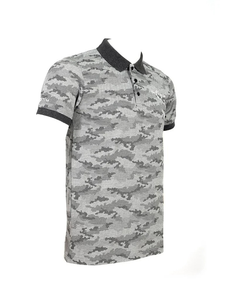 Türk Yıldızları Polo Yaka Kamuflaj Tişört