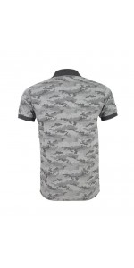 Türk Yıldızları Polo Yaka Kamuflaj Tişört