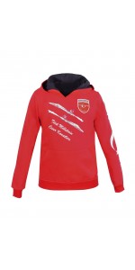 Türk Yıldızları Armalı Kırmızı Sweatshirt