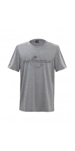 Türk Yıldızları Gri Logo Baskılı Tişört