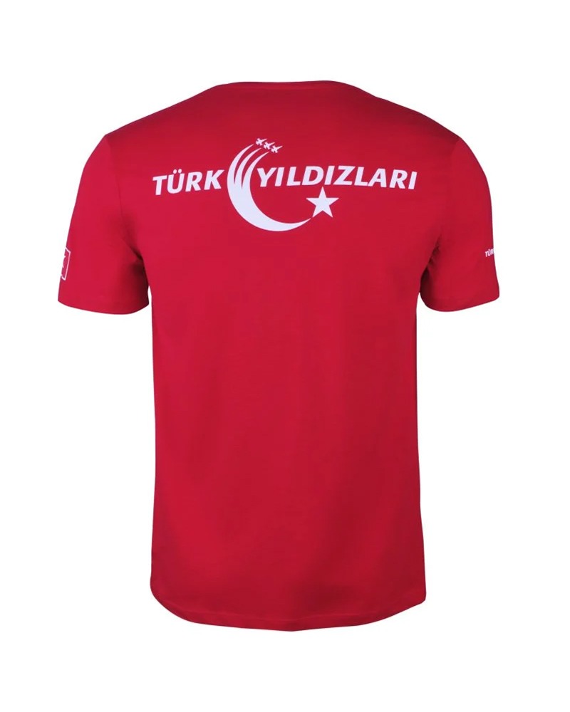Türk Yıldızları Kırmızı Tişört