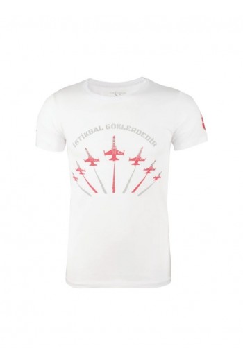 Türk Yıldızları Çoklu Uçak Çocuk Tişört