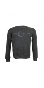 Ty Sıfır Yaka Gri Çocuk Sweatshirt