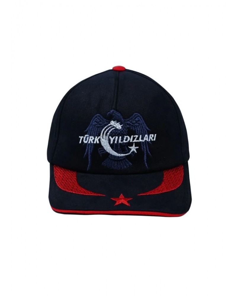 Türk Yıldızları Ay Yıldız Lacivert Çocuk Şapka