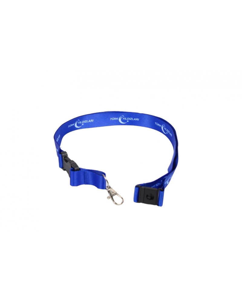 Türk Yıldızları Lacivert Boyun İpi