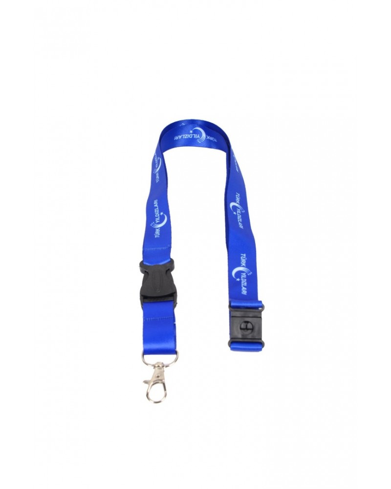 Türk Yıldızları Lacivert Boyun İpi