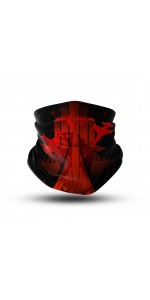 Türk Yıldızları Siyah-Kırmızı Bandana