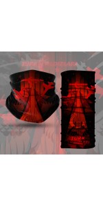 Türk Yıldızları Siyah-Kırmızı Bandana