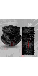 Türk Yıldızları Siyah-Gri Kartallı Bandana