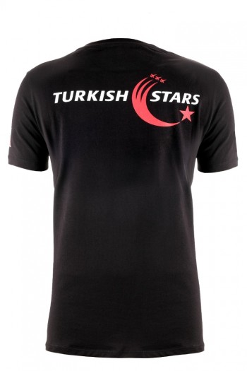 TÜRK YILDIZLARI ÖN KESİŞİM SİYAH TİŞÖRT